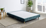 Low Divan Bed Base On Metal Bronze Legs