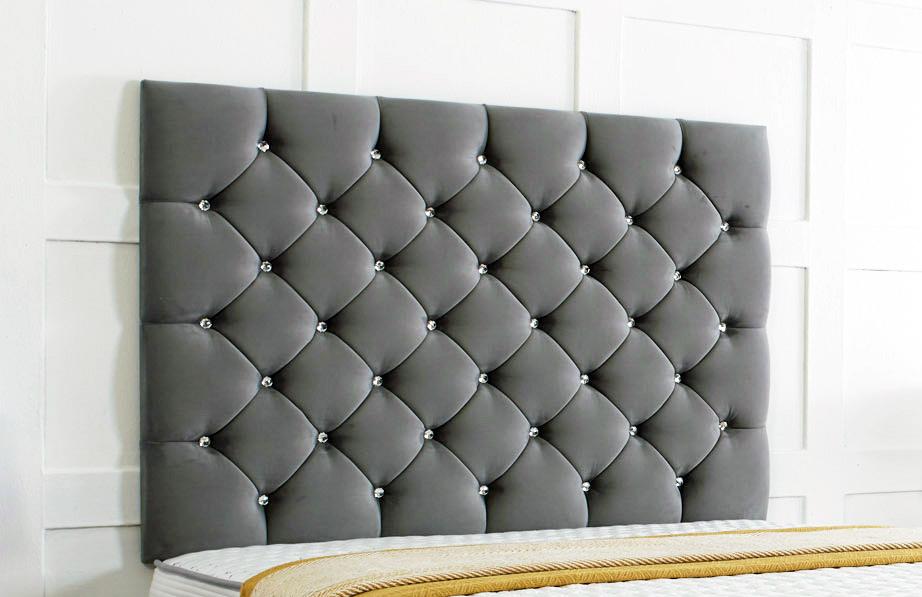 Upholstered headboard and footboard outlet set